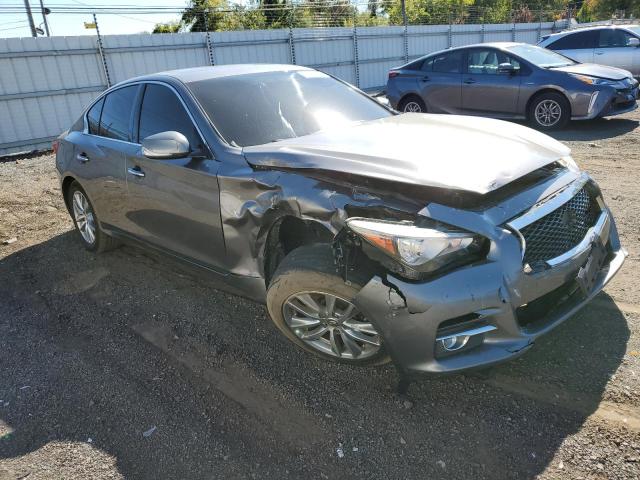 2015 Infiniti Q50 VIN JN1BV7AR1FM416322 COPART salvage auction — FRONT END, Ct - Cert Of Title-Salvage, sold $825 on 2026-07-17 (photo 4)