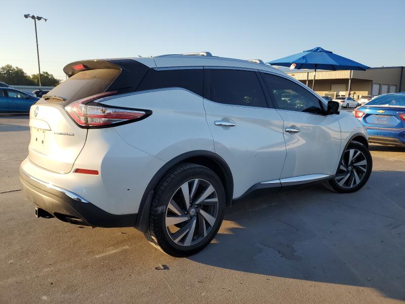 2015 Nissan Murano VIN 5N1AZ2MG8FN273756 COPART salvage auction — FRONT END, Tx - Salvage Vehicle Title, sold $950 on 2026-07-09 (photo 3)