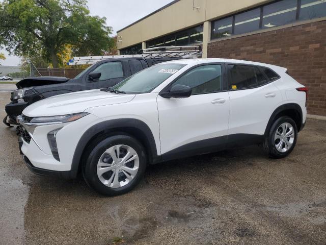 2025 Chevrolet Trax VIN KL77LFEP8SC199571 COPART salvage auction — SIDE, Va - Cert Of Title - Salvage, sold $8,400 on 2026-07-30 (photo 1)
