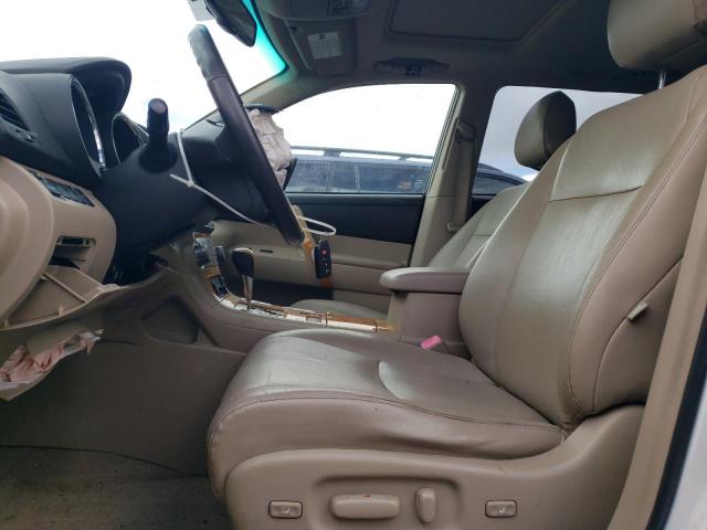 2010 Toyota Highlander VIN JTEJW3EH0A2043046 COPART salvage auction — FRONT END, Or - Lien Papers Salvage, sold $725 on 2026-07-27 (photo 7)