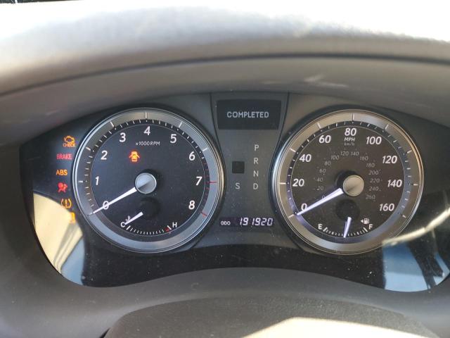 2012 Lexus ES VIN JTHBK1EG0C2479705 COPART salvage auction — FRONT END, Ms - Cert Of Title-Salvaged, sold $875 on 2026-07-31 (photo 9)