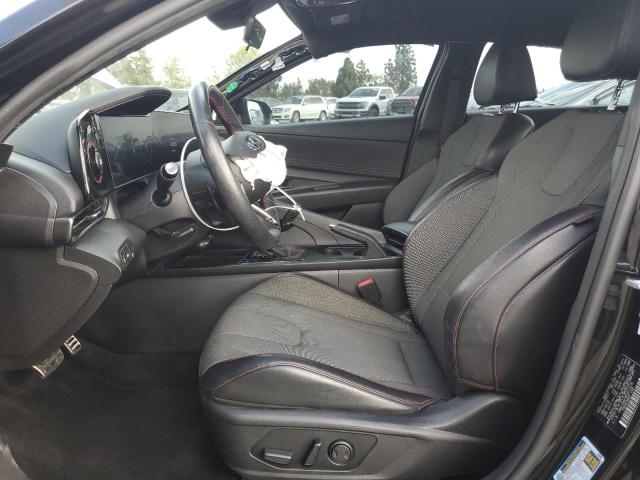 2023 Hyundai Elantra VIN KMHLR4AF8PU471678 COPART salvage auction — FRONT END, Ca - Salvage Certificate, sold $6,600 on 2026-07-23 (photo 7)