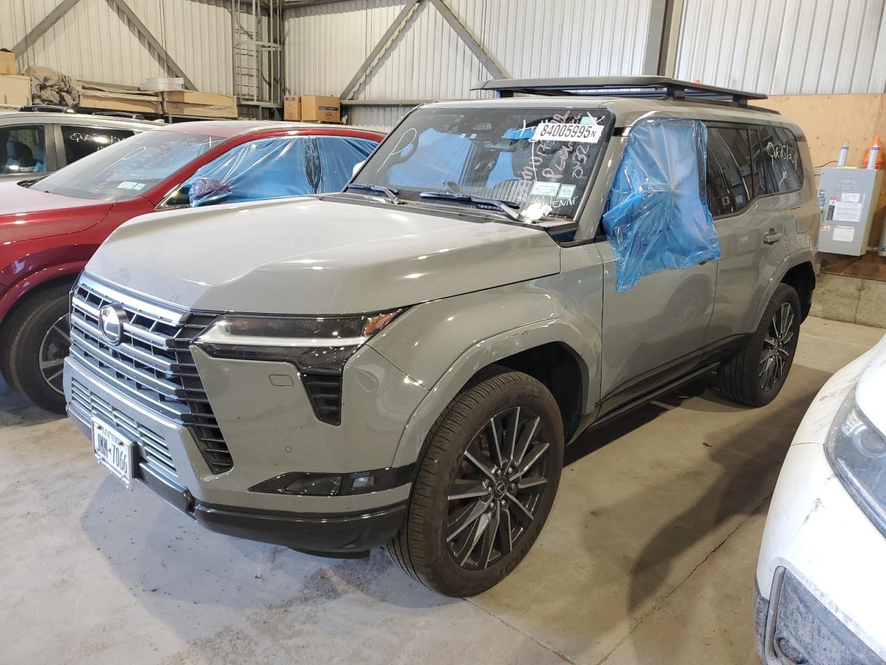 2025 Lexus GX VIN JTJVBCDX1S5040146 COPART salvage auction — Vandalized, Salvage Title, sold $70,000 on 2025-12-22 (photo 1)