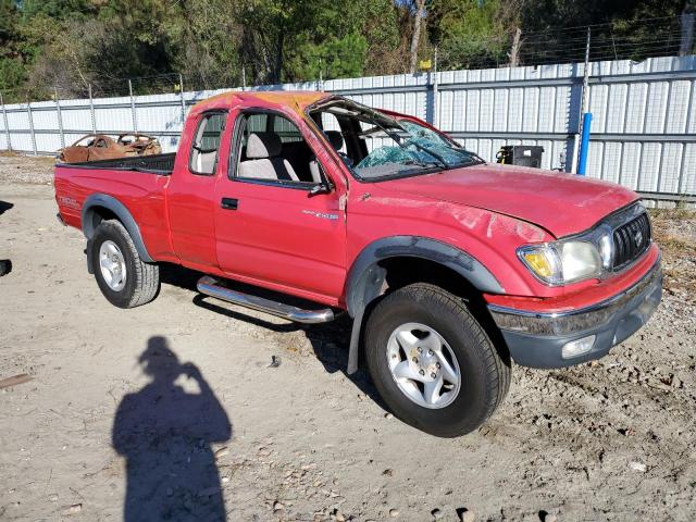 2002 Toyota Tacoma VIN 5TESM92N62Z039267 COPART salvage auction — ROLLOVER, VA - CERT OF TITLE - SALVAGE, sold $2,400 on 2026-07-14 (photo 4)