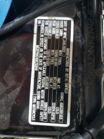 2022 Royal enfield motors Int 650 VIN ME3FPN474NK700649 COPART salvage auction — ALL OVER, OK - CERT OF TITLE-SALVAGE, sold $100 on 2026-07-30 (photo 8)
