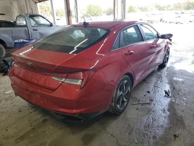 2022 Hyundai Elantra VIN 5NPLN4AG4NH062688 COPART salvage auction — FRONT END, Tn - Salvage Certificate, sold $1,700 on 2026-07-28 (photo 3)