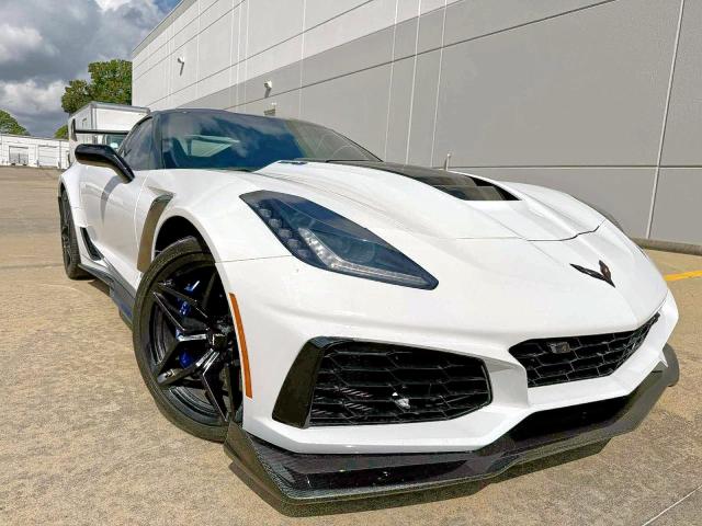 2019 Chevrolet Corvette VIN 1G1Y52D97K5801838 COPART salvage auction — Minor Dent/Scratches, TX - CERT OF TITLE-REBUILT SALVAGE (P), sold $90,000 on 2025-11-14 (photo 1)