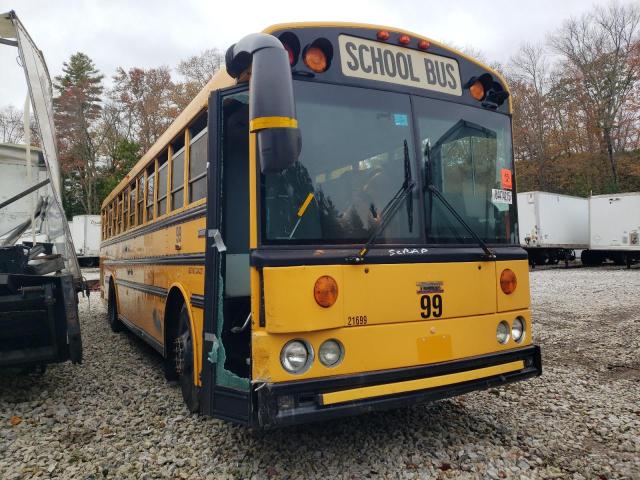 2012 Thomas Saf-t-line VIN 1T7YN4E28C1150090 COPART salvage auction — FRONT END, CT - CERTIFICATE OF TITLE, sold $2,500 on 2026-07-29 (photo 1)