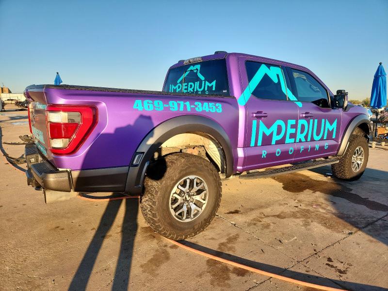 2022 Ford F-150 lightning VIN 1FTFW1RG8NFC00689 COPART salvage auction — SIDE, TX - CERTIFICATE OF TITLE, sold $38,250 on 2026-07-30 (photo 3)