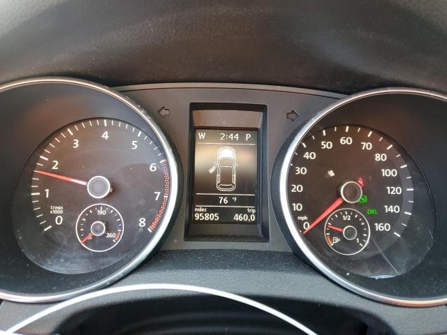 2011 Volkswagen Golf VIN WVWDB7AJ5BW048315 COPART salvage auction — FRONT END, Ca - Non-Repairable Vehicle Cert, sold $80 on 2026-08-10 (photo 9)