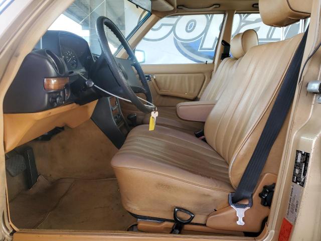 1983 Mercedes-benz VIN WDBAB33A7DB025362 COPART salvage auction — FRONT END, Ca - Salvage Certificate, sold $100 on 2026-07-09 (photo 7)
