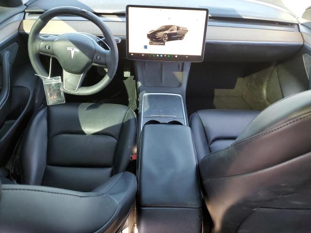 2022 Tesla Model 3 VIN 5YJ3E1EA8NF285772 COPART salvage auction — FRONT END, Nv - Salvage Title, sold $4,600 on 2026-07-17 (photo 8)