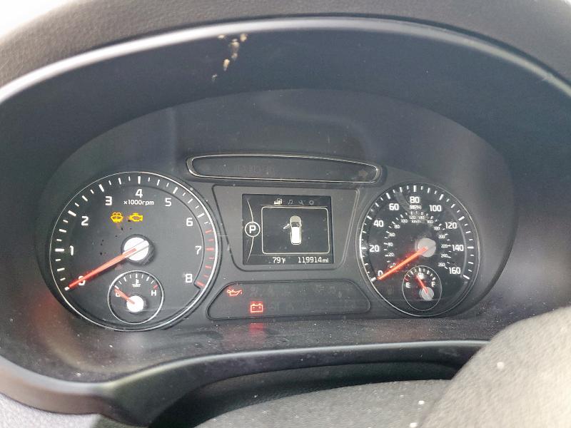 2018 Kia Sorento VIN 5XYPG4A34JG412718 COPART salvage auction — FRONT END, Tx - Bonded Title - Clean, sold $1,350 on 2026-07-23 (photo 9)