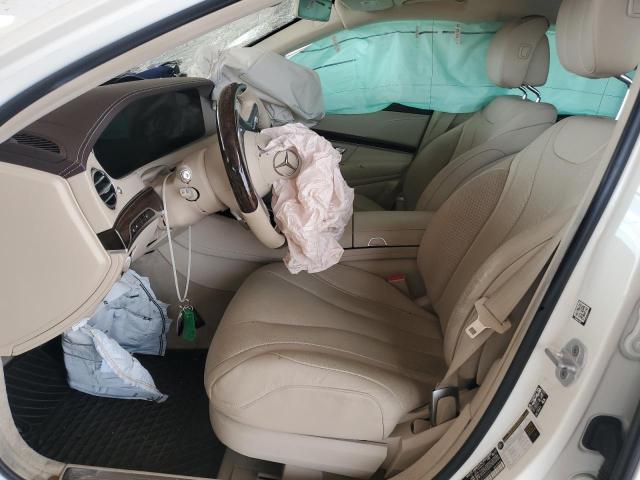 2018 Mercedes-benz S class VIN WDDUG6EB6JA356402 COPART salvage auction — FRONT END, Salvage Title, sold $600 on 2026-08-11 (photo 7)