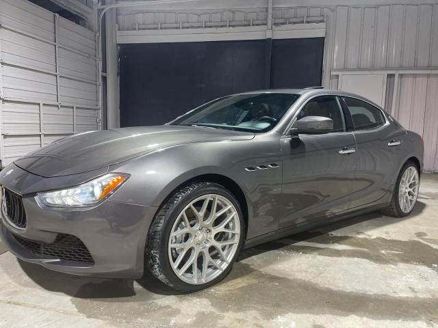 2017 Maserati Ghibli VIN ZAM57XSA9H1206127 COPART salvage auction — Normal Wear, TX - CERT OF TITLE-REBUILT SALVAGE (P), sold $35,000 on 2025-11-24 (photo 2)