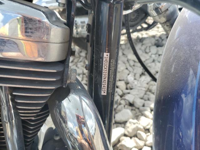 2007 Harley-davidson Sportster VIN 1HD1CX3197K421415 COPART salvage auction — SIDE, Il - Junking Cert Of A Vehicle, sold $100 on 2026-07-08 (photo 8)