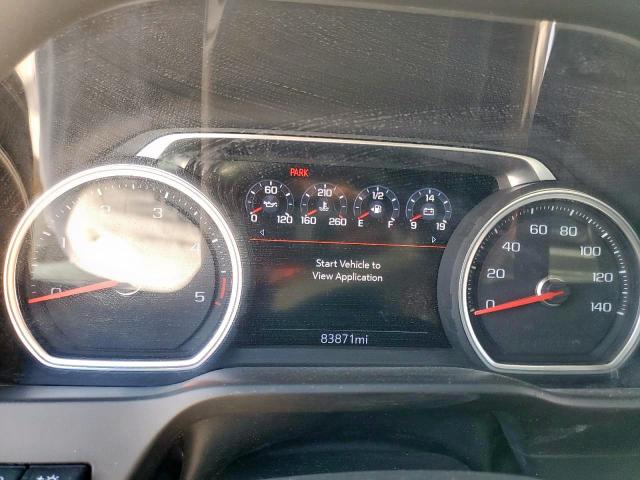 2020 Chevrolet Silverado 2500 VIN 1GC4YPEY5LF219250 COPART salvage auction — FRONT END, Tx - Salvage Vehicle Title, sold $14,900 on 2026-07-28 (photo 9)