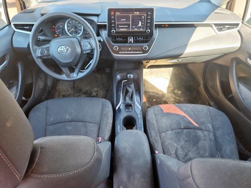 2020 Toyota Corolla VIN 5YFEPRAE4LP093938 COPART salvage auction — FRONT END, TX - CERTIFICATE OF TITLE, sold $1,500 on 2026-07-21 (photo 8)