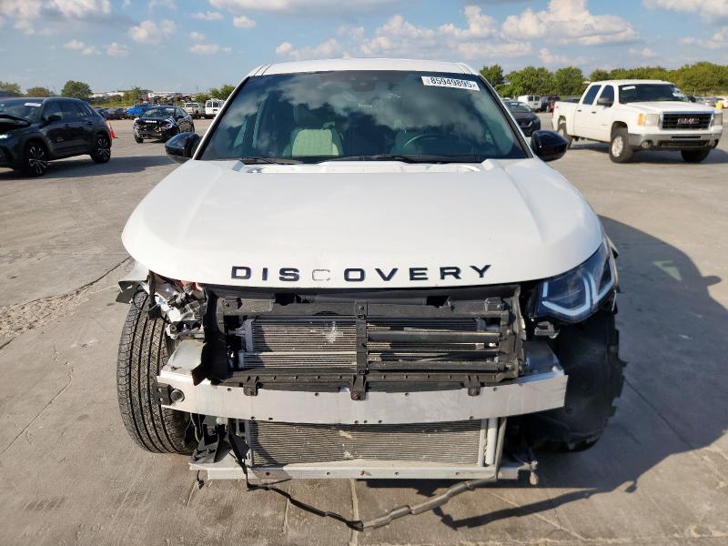2020 Land rover Discovery sport VIN SALCT2FX2LH833799 COPART salvage auction — FRONT END, Tx - Salvage Vehicle Title, sold $13,600 on 2026-07-27 (photo 5)