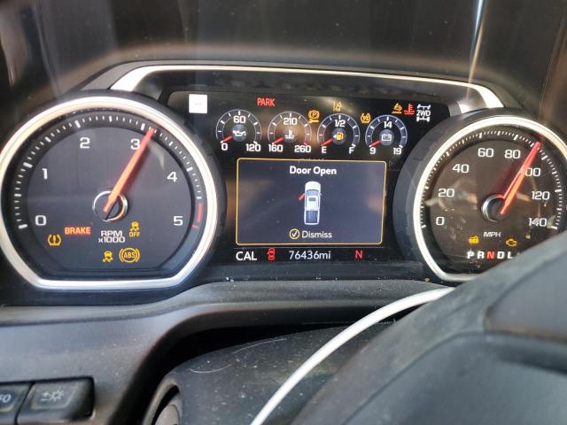 2020 Chevrolet Silverado VIN 1GC4YREY1LF110814 COPART salvage auction — FRONT END, Ca - Salvage Certificate, sold $22,300 on 2026-07-21 (photo 9)