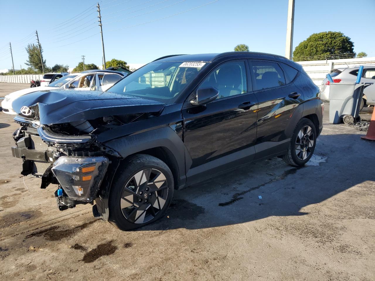 2025 Hyundai Kona VIN KM8HB3AB1SU286544 — COPART salvage auction photo