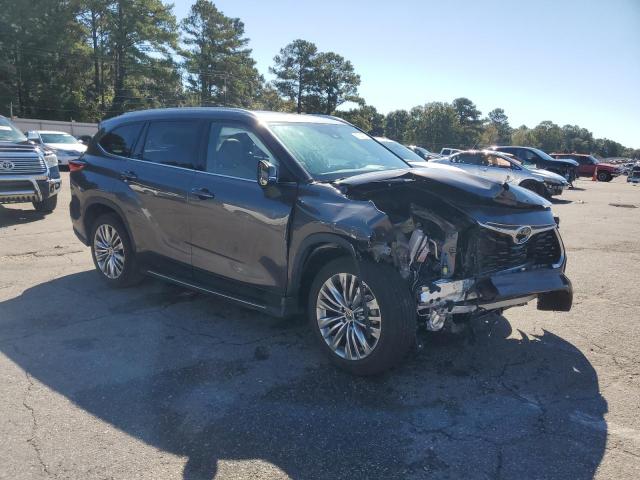 2022 Toyota Highlander VIN 5TDFZRAH7NS122528 COPART salvage auction — Front End, AL - CERT OF TITLE-SALVAGE TITLE, sold $17,700 on 2025-12-08 (photo 4)