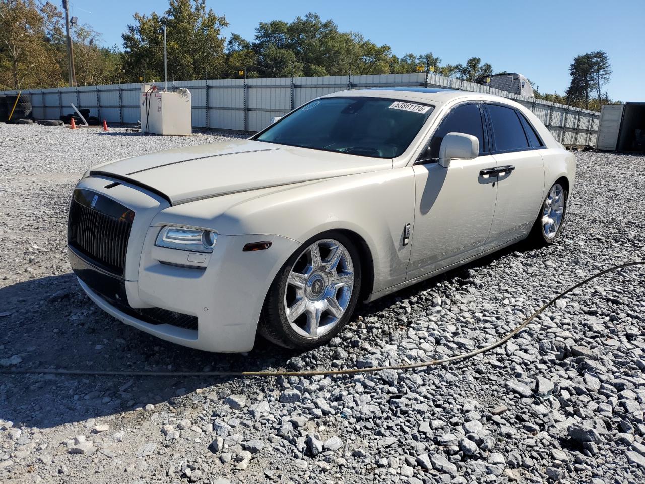 2011 Rolls-royce Ghost VIN SCA664S5XBUX50081 COPART salvage auction — Minor Dent/Scratches, GA - CERTIFICATE OF TITLE, sold $48,750 on 2026-04-30 (photo 1)