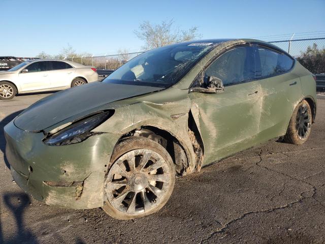 2020 Tesla Model y VIN 5YJYGDEE2LF018595 COPART salvage auction — FRONT END, Nv - Salvage Title, sold $4,950 on 2026-07-22 (photo 1)
