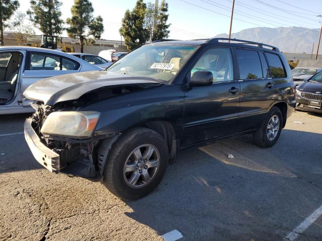 2005 Toyota Highlander VIN JTEDP21AX50062167 COPART salvage auction — FRONT END, Ca - Salvage Certificate, sold $575 on 2026-07-23 (photo 1)