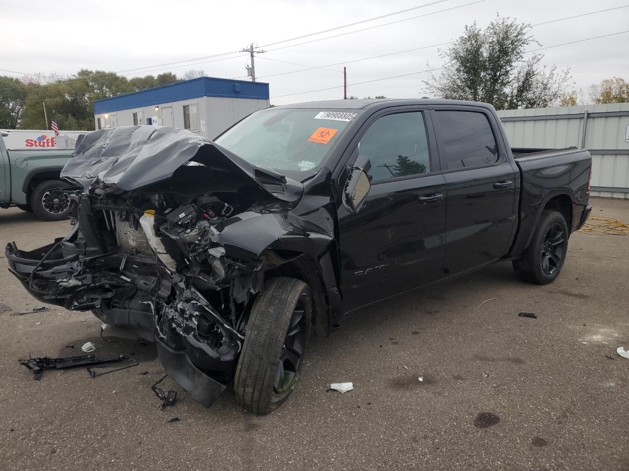 2024 Ram 1500 VIN 1C6SRFFT6RN103711 COPART salvage auction — Front End, WV - SALVAGE CERTIFICATE, sold $8,400 on 2026-07-09 (photo 1)