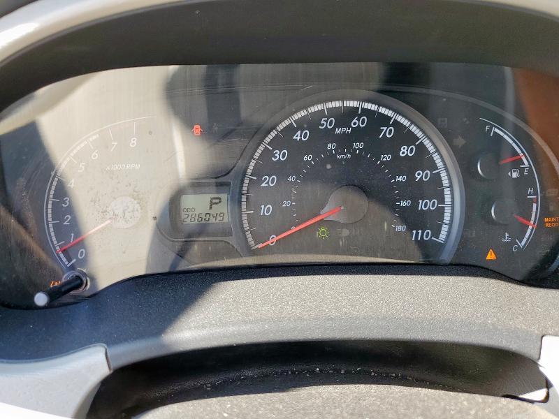 2013 Toyota Sienna VIN 5TDKK3DC3DS331974 COPART salvage auction — FRONT END, Tx - Salvage Vehicle Title, sold $2,050 on 2026-07-06 (photo 9)