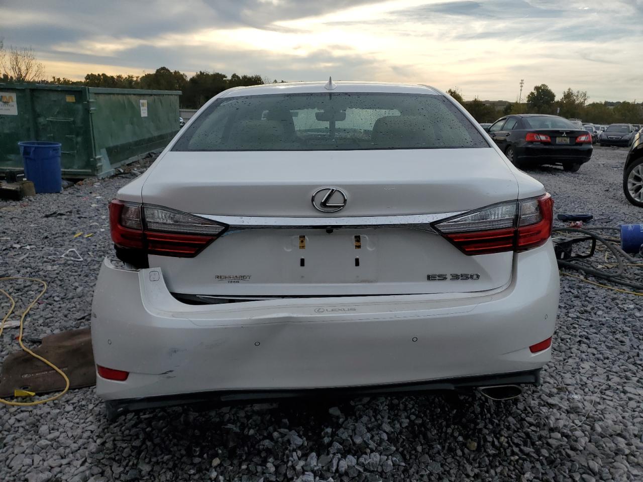 2016 Lexus ES 350 VIN JTHBK1GG2G2211645 COPART salvage auction — All Over, AL - CERT OF TITLE-SALVAGE TITLE, sold $2,200 on 2026-06-30 (photo 6)