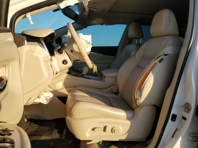 2015 Nissan Murano VIN 5N1AZ2MG8FN273756 COPART salvage auction — FRONT END, Tx - Salvage Vehicle Title, sold $950 on 2026-07-09 (photo 7)