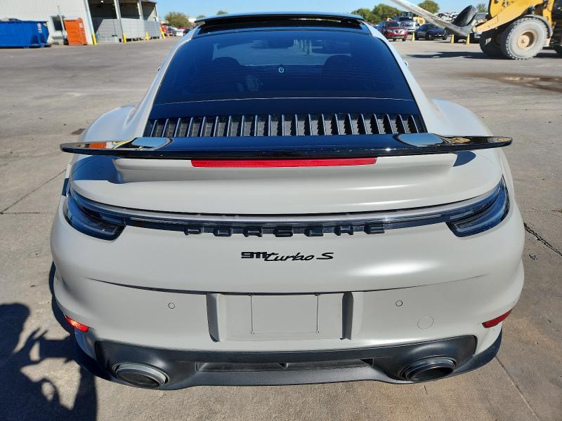 2022 Porsche 911 VIN WP0AD2A98NS255945 COPART salvage auction — FRONT END, Tx - Certificate Of Title, sold $146,000 on 2026-07-27 (photo 6)