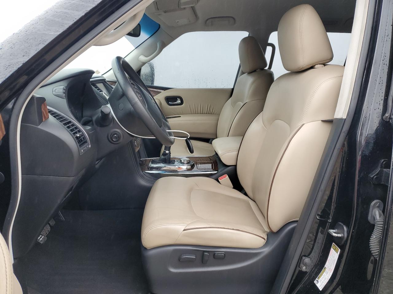 2017 Nissan Armada VIN JN8AY2NC0H9502062 COPART salvage auction — Front End, TN - SALVAGE CERTIFICATE, sold $3,750 on 2026-06-30 (photo 7)