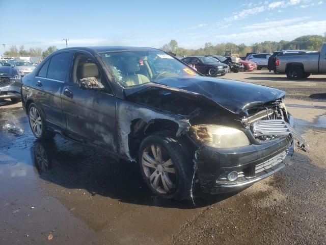 2008 Mercedes-benz C class VIN WDDGF81X58F105347 COPART salvage auction — BURN, Ct - Cert Of Title-Salvage, sold $475 on 2026-07-24 (photo 4)