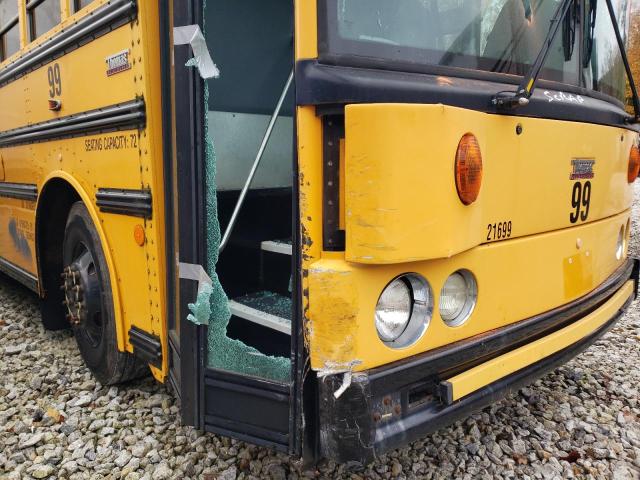 2012 Thomas Saf-t-line VIN 1T7YN4E28C1150090 COPART salvage auction — FRONT END, CT - CERTIFICATE OF TITLE, sold $2,500 on 2026-07-29 (photo 9)