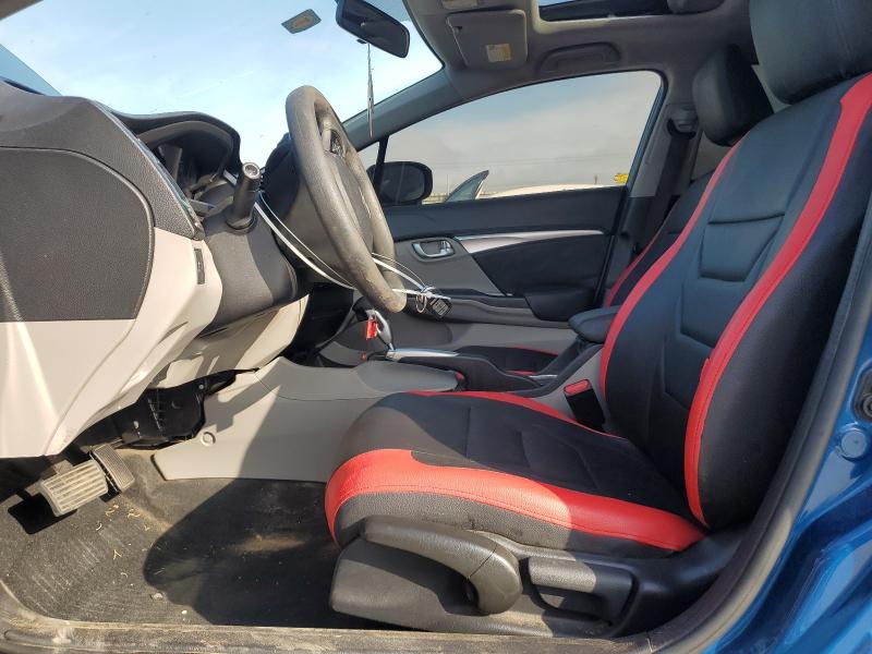 2014 Honda Civic VIN 2HGFB2F83EH529332 COPART salvage auction — REAR END, Tx - Cert Of Title-Rebuilt Salvage, sold $1,650 on 2026-07-02 (photo 7)