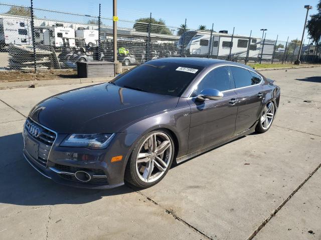 2015 Audi S7 VIN WAUW2AFC3FN005987 COPART salvage auction — REAR END, Ca - Salvage Certificate, sold $2,100 on 2026-07-27 (photo 1)
