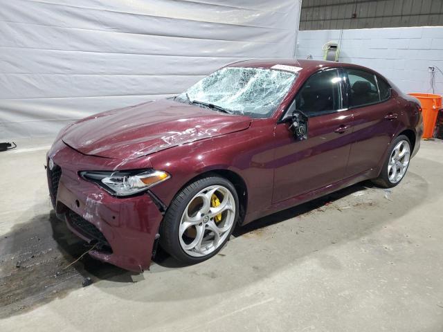 2019 Alfa romeo Giulia VIN ZARFANBNXK7610467 COPART salvage auction — FRONT END, Wv - Salvage Certificate, sold $2,050 on 2026-07-07 (photo 1)