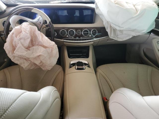 2018 Mercedes-benz S class VIN WDDUG6EB6JA356402 COPART salvage auction — FRONT END, Salvage Title, sold $600 on 2026-08-11 (photo 8)