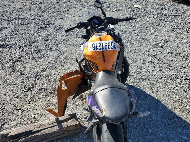2025 Kawasaki Ex650 VIN ML5EXEP15SDAF6193 COPART salvage auction — FRONT END, Sc - Certificate Of Title, sold $575 on 2026-07-30 (photo 6)