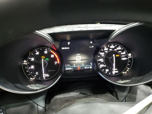 2019 Alfa romeo Giulia VIN ZARFANBNXK7610467 COPART salvage auction — FRONT END, Wv - Salvage Certificate, sold $2,050 on 2026-07-07 (photo 9)
