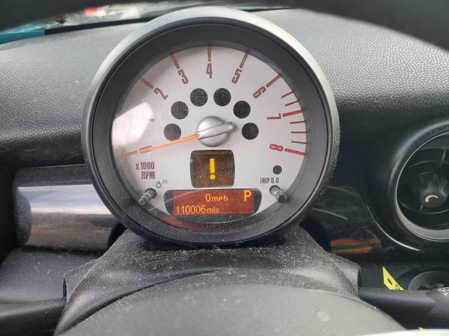 2012 Mini Cooper VIN WMWSU3C53CT256025 COPART salvage auction — FRONT END, Nv - Salvage Title, sold $90 on 2026-08-20 (photo 9)