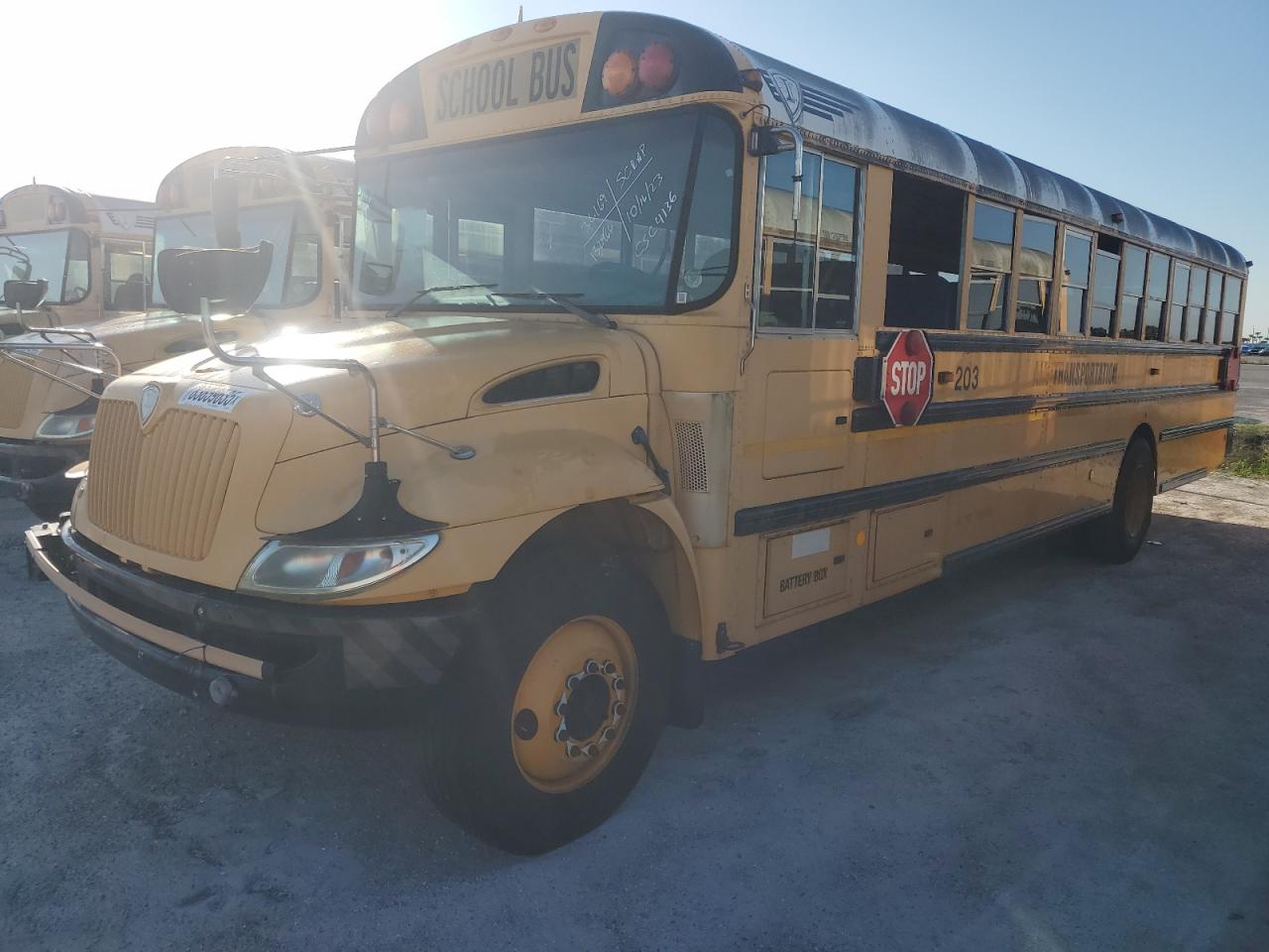 2013 Ic Corporation Ce Series School VIN 4DRBUSKN4DB199173 COPART salvage auction — Minor Dent/Scratches, FL - CERTIFICATE OF TITLE, sold $1,400 on 2026-07-08 (photo 1)