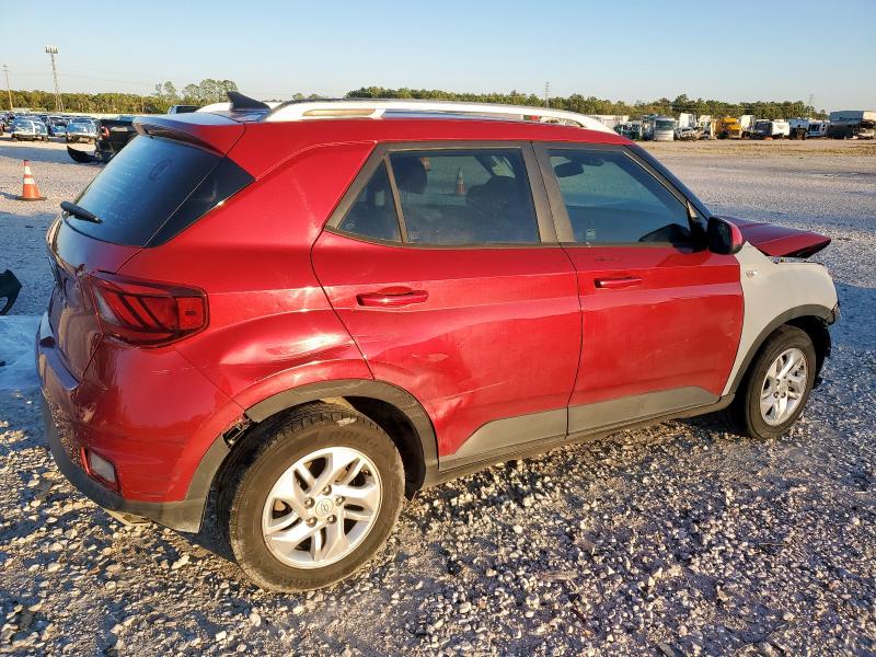 2020 Hyundai Venue VIN KMHRC8A35LU017150 COPART salvage auction — FRONT END, Tx - Salvage Vehicle Title, sold $2,250 on 2026-07-24 (photo 3)