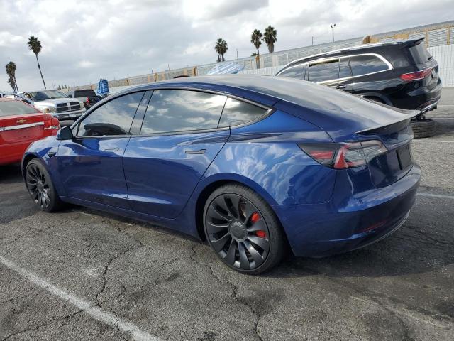 2022 Tesla Model 3 VIN 5YJ3E1EC1NF262111 COPART salvage auction — SIDE, CA - SALVAGE CERTIFICATE, sold $7,300 on 2026-07-24 (photo 2)