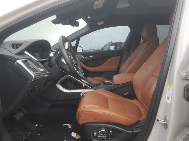 2022 Jaguar I-pace VIN SADHD2S12N1618189 COPART salvage auction — FRONT END, TX - SALVAGE VEHICLE TITLE, sold $13,300 on 2026-07-24 (photo 7)