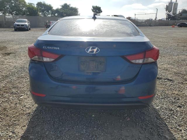 2016 Hyundai Elantra VIN KMHDH4AE3GU491867 COPART salvage auction — VANDALISM, Ca - Salvage Certificate, sold $825 on 2026-07-28 (photo 6)