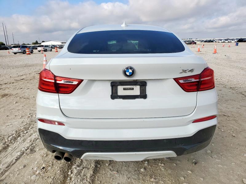 2016 BMW X4 VIN 5UXXW3C59G0M90324 COPART salvage auction — FRONT END, Tx - Salvage Vehicle Title, sold $2,700 on 2026-07-09 (photo 6)